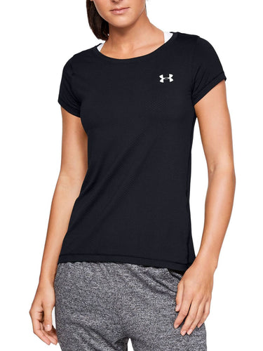 T-shirt Donna Under Armour - Maglia A Manica Corta Heatgear® Armour - Nero