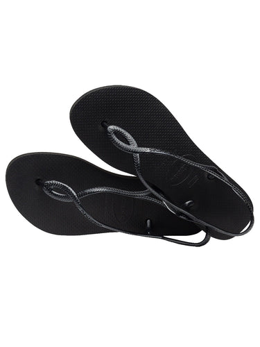 Infradito Donna Havaianas - Havaianas Luna Platform - Nero