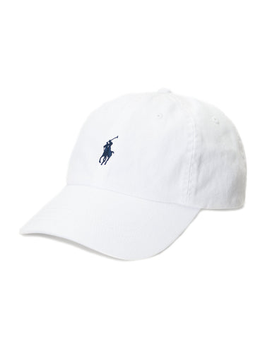 Cappellini da baseball Unisex Ralph Lauren - Cappellino Da Baseball In Chino - Bianco