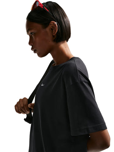 T-shirt Donna Nike - T-Shirt Oversize Nike Sportswear Classic - Nero