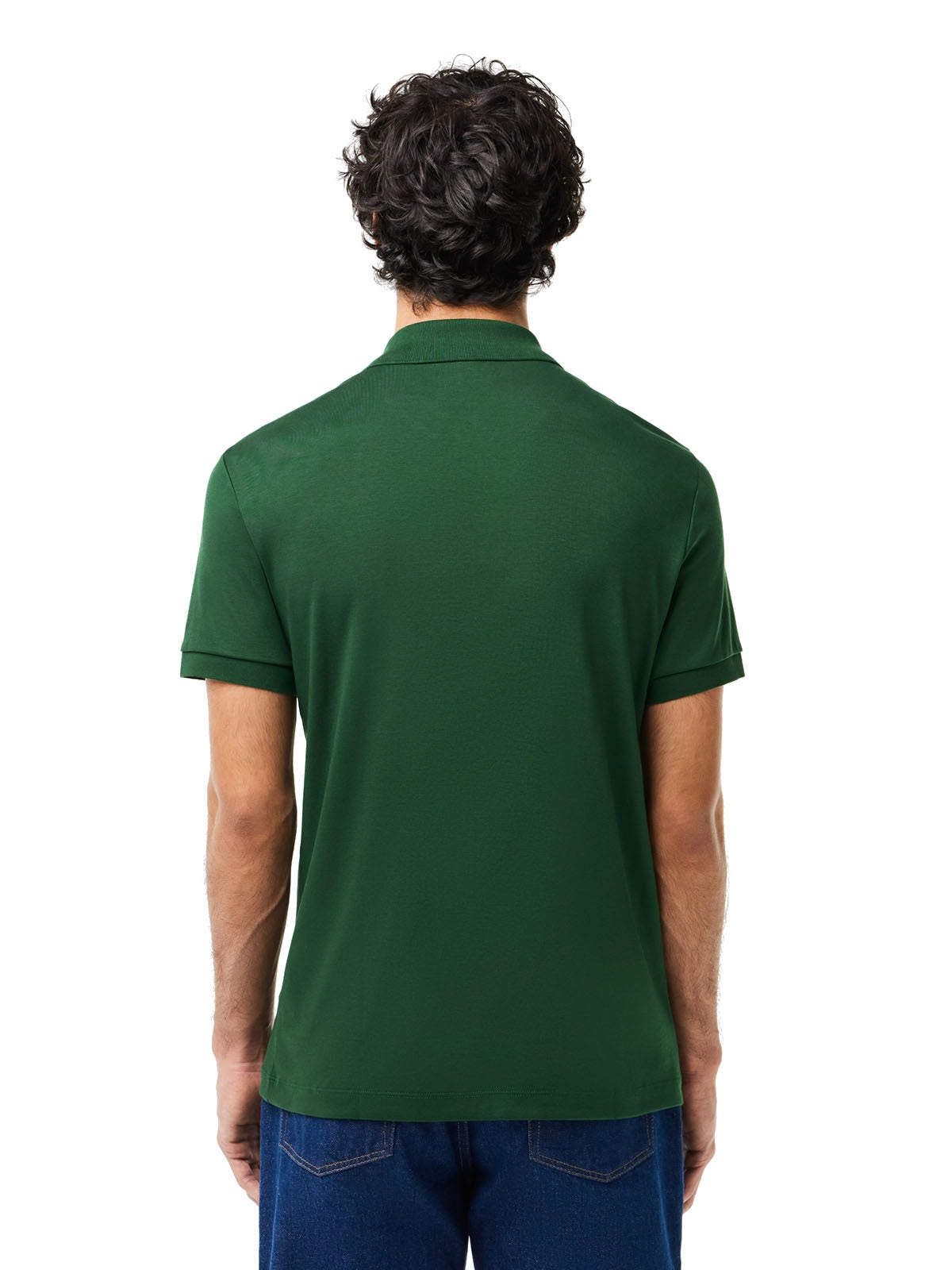 Polo Uomo Lacoste - Polo Regular Fit In Cotone Pima Lacoste - Verde