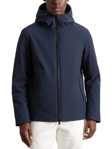 Giacche Uomo Woolrich - Giacca Pacific In Tech Softshell - Blu