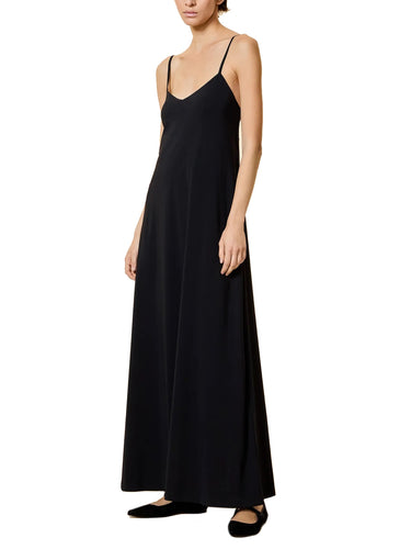 Vestiti casual Donna RRD - Surflex Light Long Wom Dress - Nero