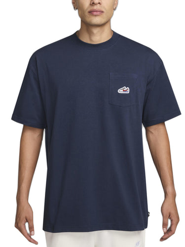T-shirt Uomo Nike - T-Shirt M90 Sneaker Patch - Blu