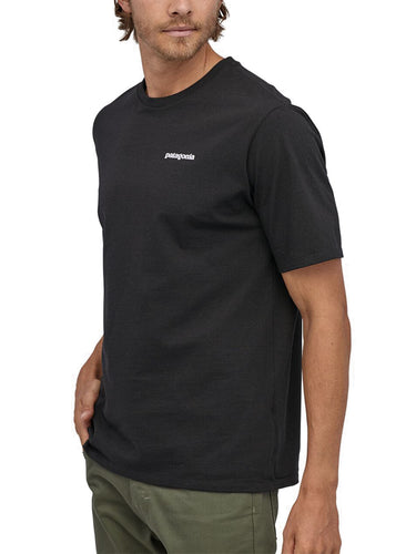 T-shirt Uomo Patagonia - Men's P-6 Logo Responsibili-Tee® - Nero
