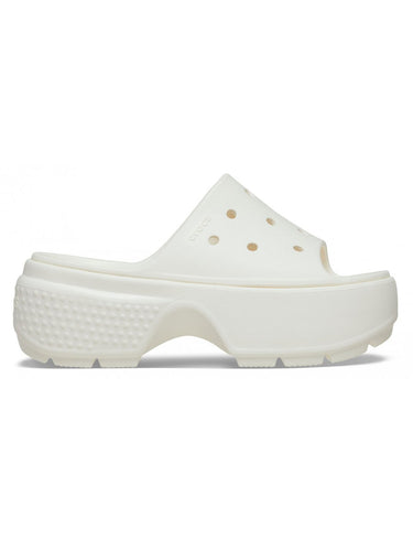 Sandali Donna Crocs - Stomp Slide - Avorio