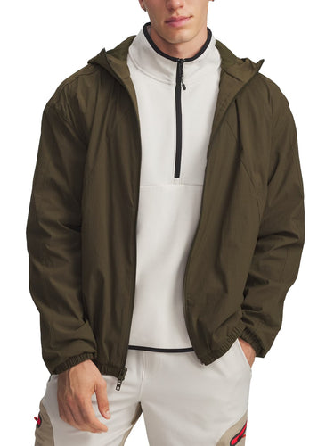 Giacche Uomo Under Armour - Giacca Ua Unstoppable Woven - Verde