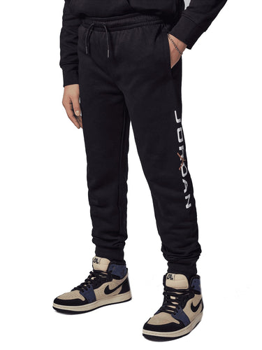 Pantaloni Ragazzi Unisex Jordan - Pantalone Baseline In French Terry - Nero
