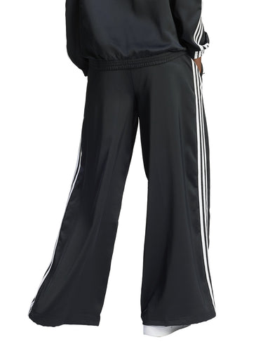Pantaloni Donna Adidas - Track Pants Adicolor Satin Wide Leg - Nero