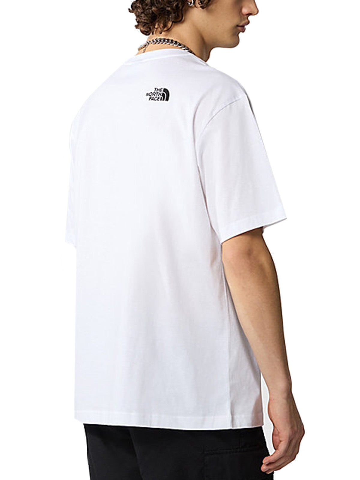 T-shirt Uomo The North Face - T-Shirt Oversize Simple Dome - Bianco