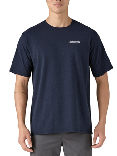T-shirt Uomo Patagonia - Men's P-6 Logo Responsibili-Tee® - Blu
