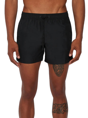 Pantaloncini e calzoncini Uomo Sundek - Costume Da Bagno Corto Vita Elasticata Repreve® - Nero