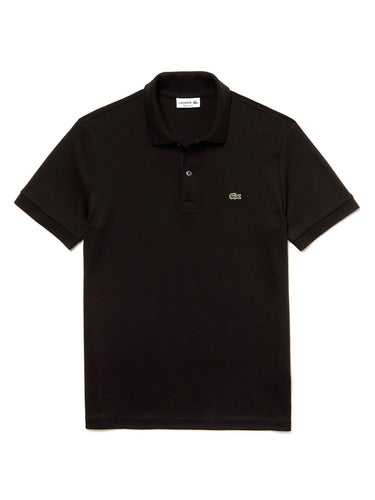 Polo Uomo Lacoste - Polo Regular Fit In Cotone Pima Lacoste - Nero