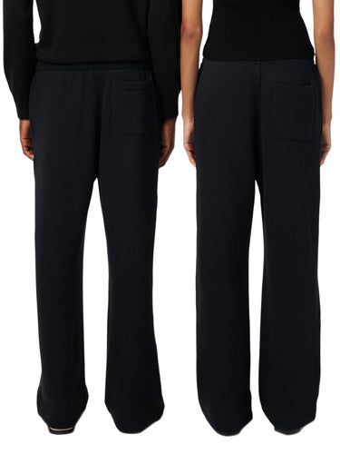 Pantaloni Uomo Lacoste - Joggers In Tessuto Felpato Loose Fit - Nero