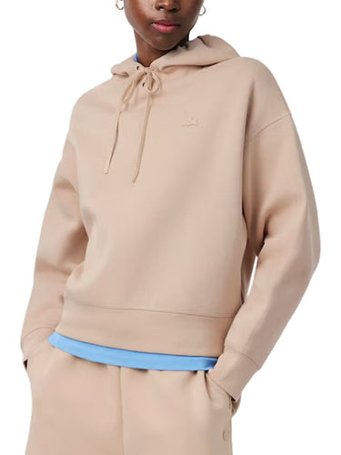 Felpe con cappuccio Donna Lacoste - Felpa Oversize Con Cappuccio Regolabile - Beige