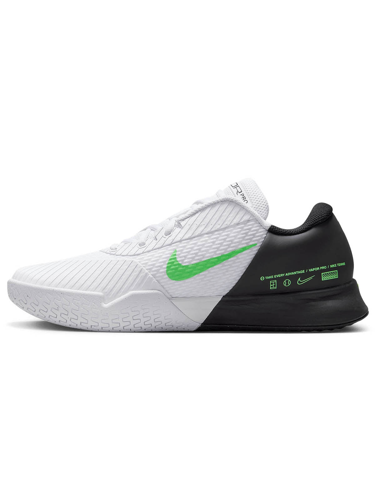 Scarpe da tennis Uomo Nike - Zoom Vapor Pro 2 Hc - Bianco