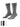 Calze Unisex Nike - Calze Everyday Lightweight Crew - 3 Paia - Grigio