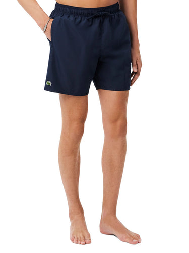 Pantaloncini e calzoncini Uomo Lacoste - Pantaloncini Da Bagno Monocromatici Media Lunghezz - Blu