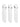 Calze Unisex Nike - Calze Sportswear Everyday Essential - 3 Paia - Bianco