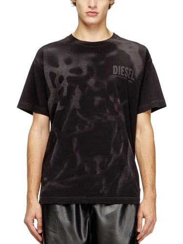 T-shirt Uomo Diesel - T-Shirt T-Norm-V7 - Nero