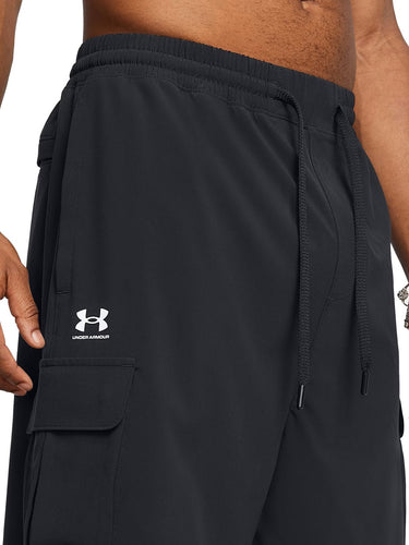 Pantaloncini Uomo Under Armour - Shorts Ua Vibe Woven Cargo - Nero