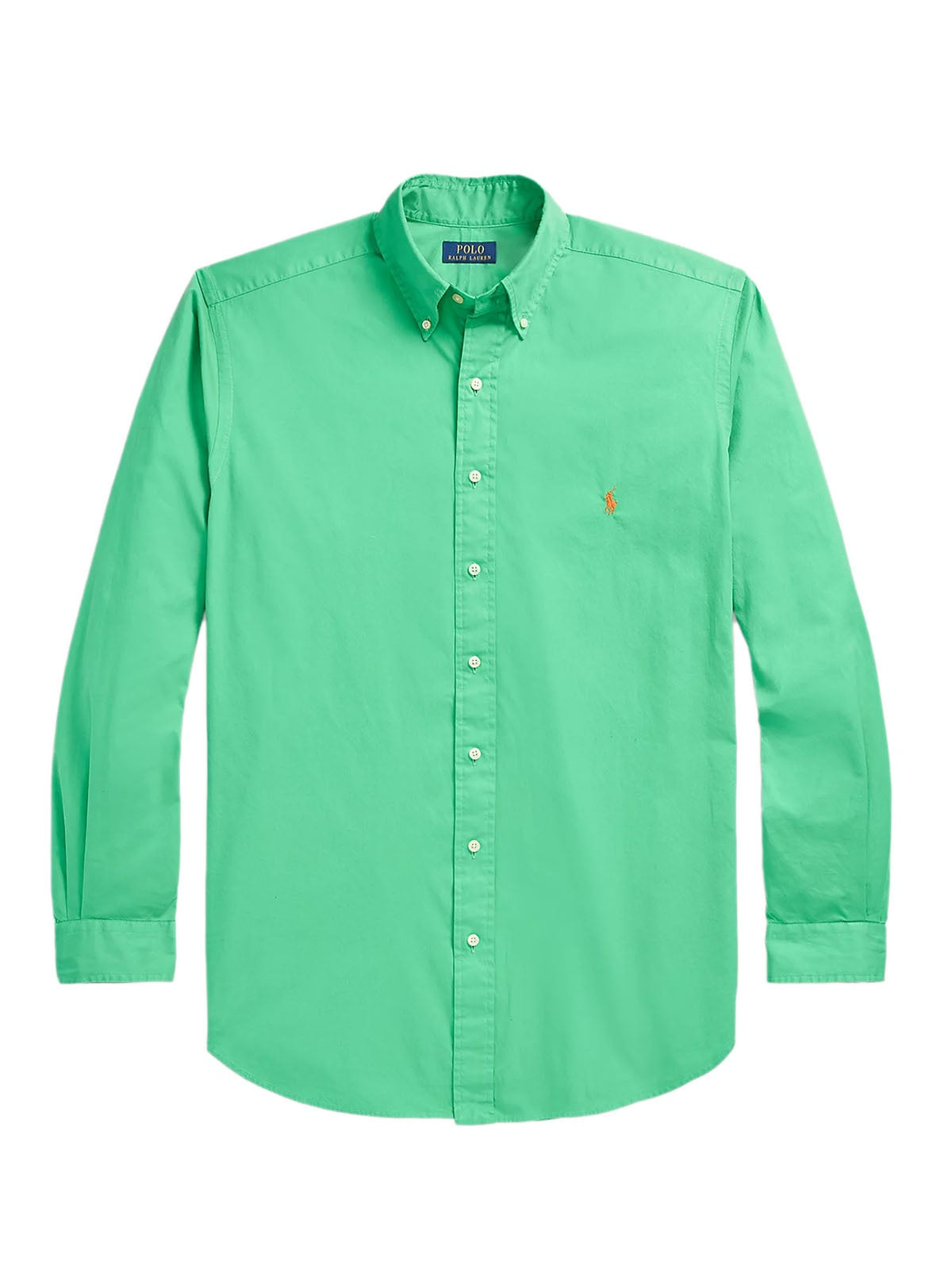 Camicie casual Uomo Ralph Lauren - Camicia In Twill Slim-Fit - Verde