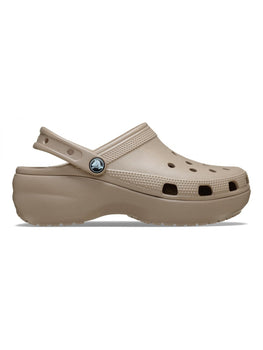 Sandali Donna Crocs - Classic Platform Clog W - Beige
