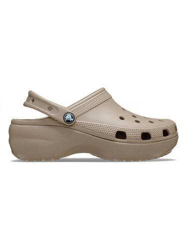 Sandali Donna Crocs - Classic Platform Clog W - Beige