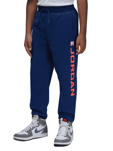 Pantaloni Ragazzo Jordan - Pantalone Jogging Essential - Blu