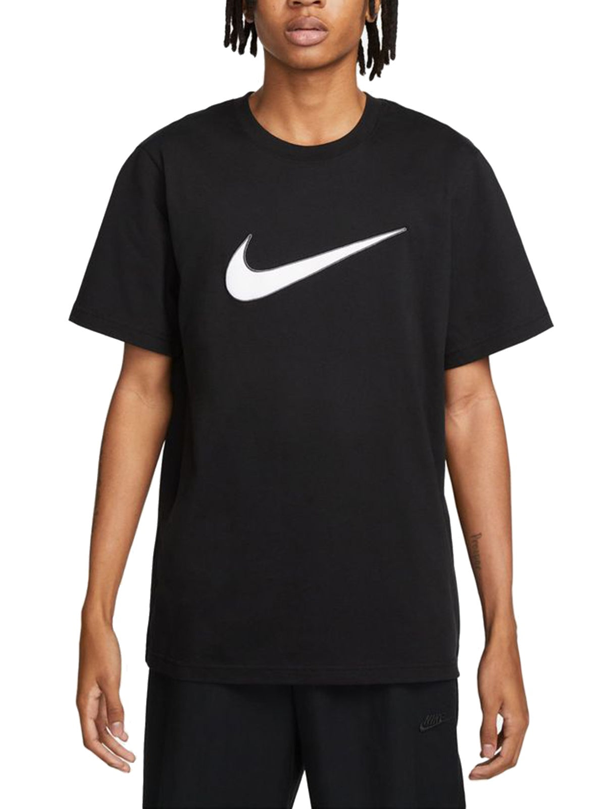 T-shirt Uomo Nike - T-Shirt Sportswear Big Swoosh - Nero