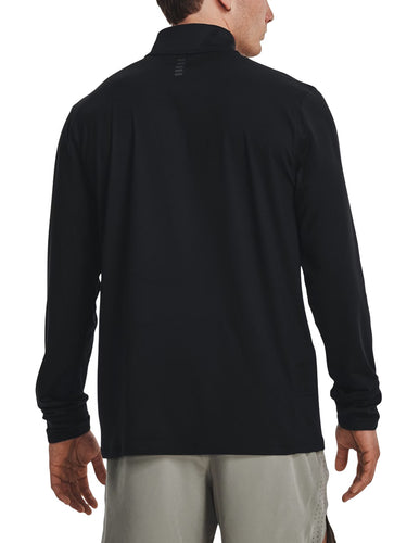 Felpe Uomo Under Armour - Maglia Ua Qualifier Run 1/2 Zip - Nero
