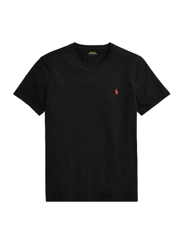 T-shirt Uomo Ralph Lauren - Maglietta In Jersey Custom Slim-Fit - Nero