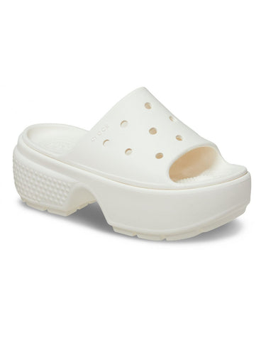 Sandali Donna Crocs - Stomp Slide - Avorio