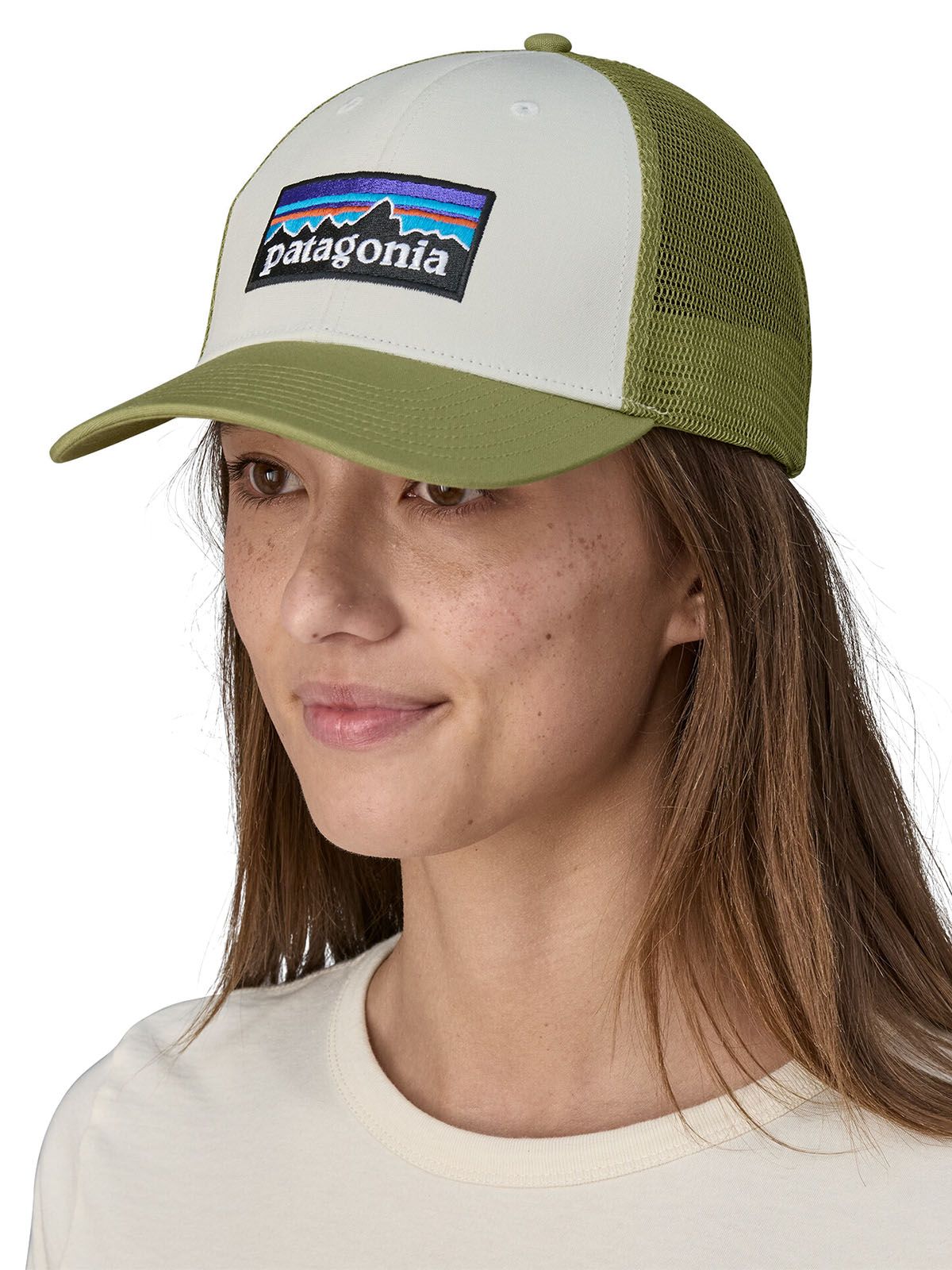 Cappellini da baseball Unisex Patagonia - P-6 Logo Lopro Trucker Hat - Verde