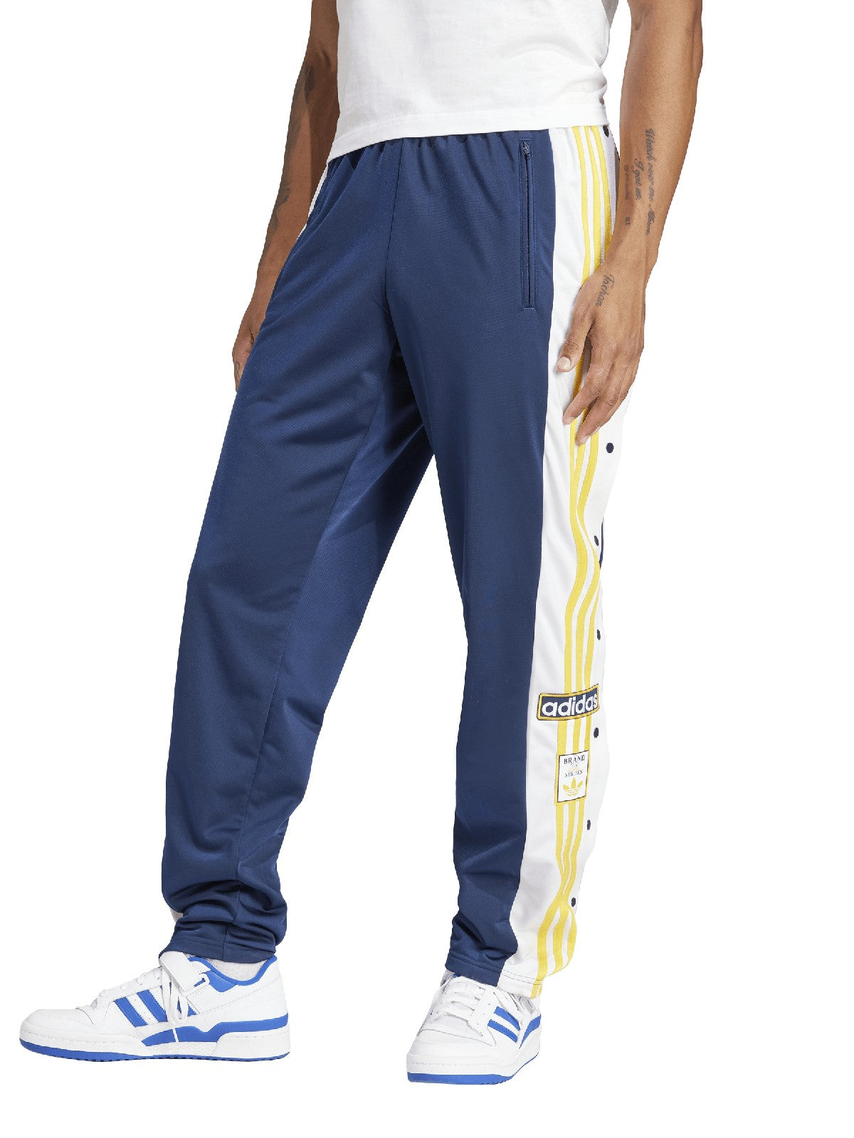 Pantaloni Uomo Adidas - Pantaloni Adicolor Classics Adibreak - Blu