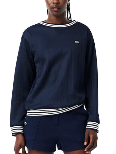 Felpe senza cappuccio Donna Lacoste - Felpa Donna - Blu