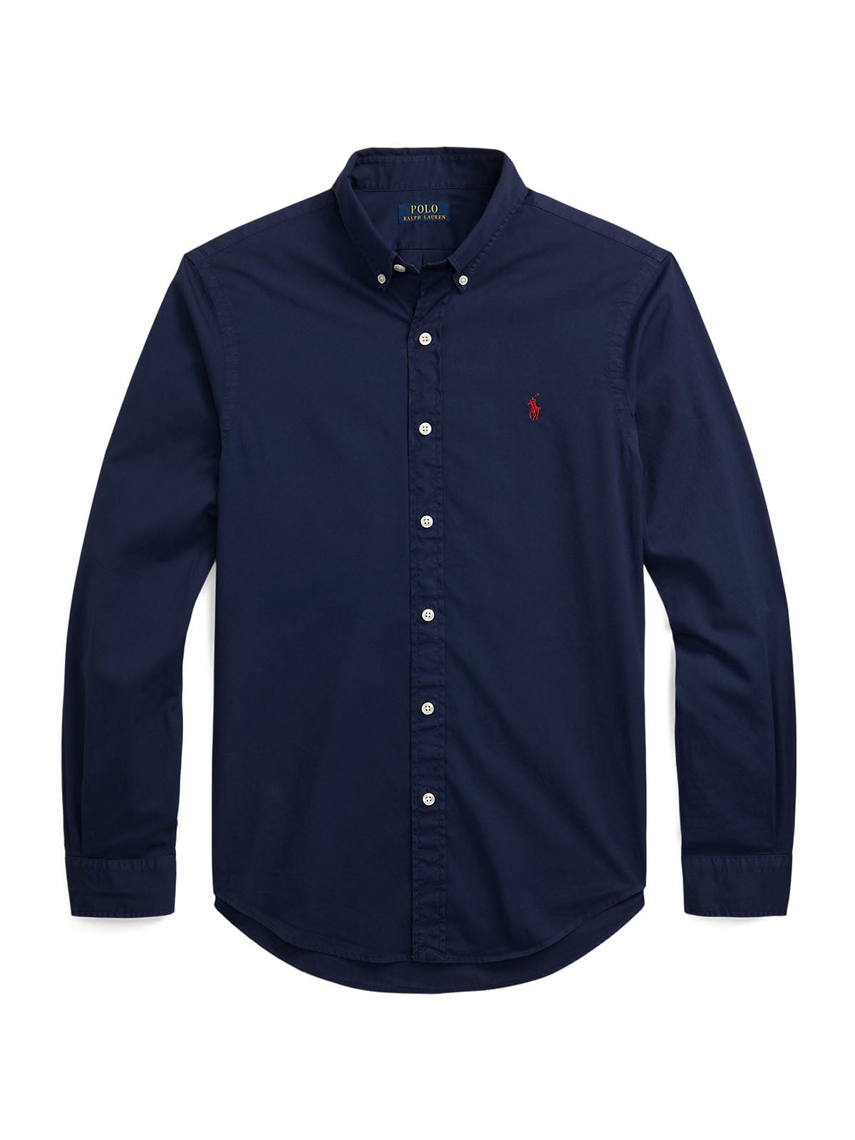 Camicie casual Uomo Ralph Lauren - Camicia In Twill Slim-Fit - Blu