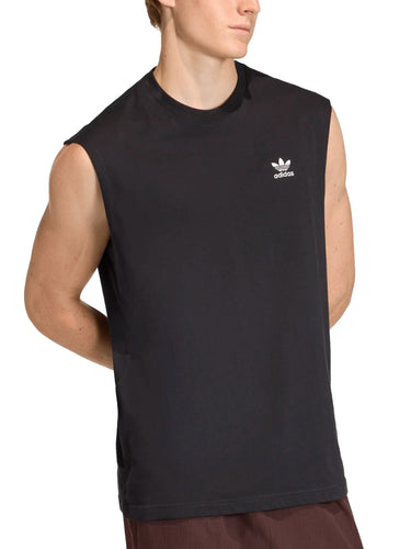 Canotte Uomo Adidas - Canotta Trefoil Essential - Nero