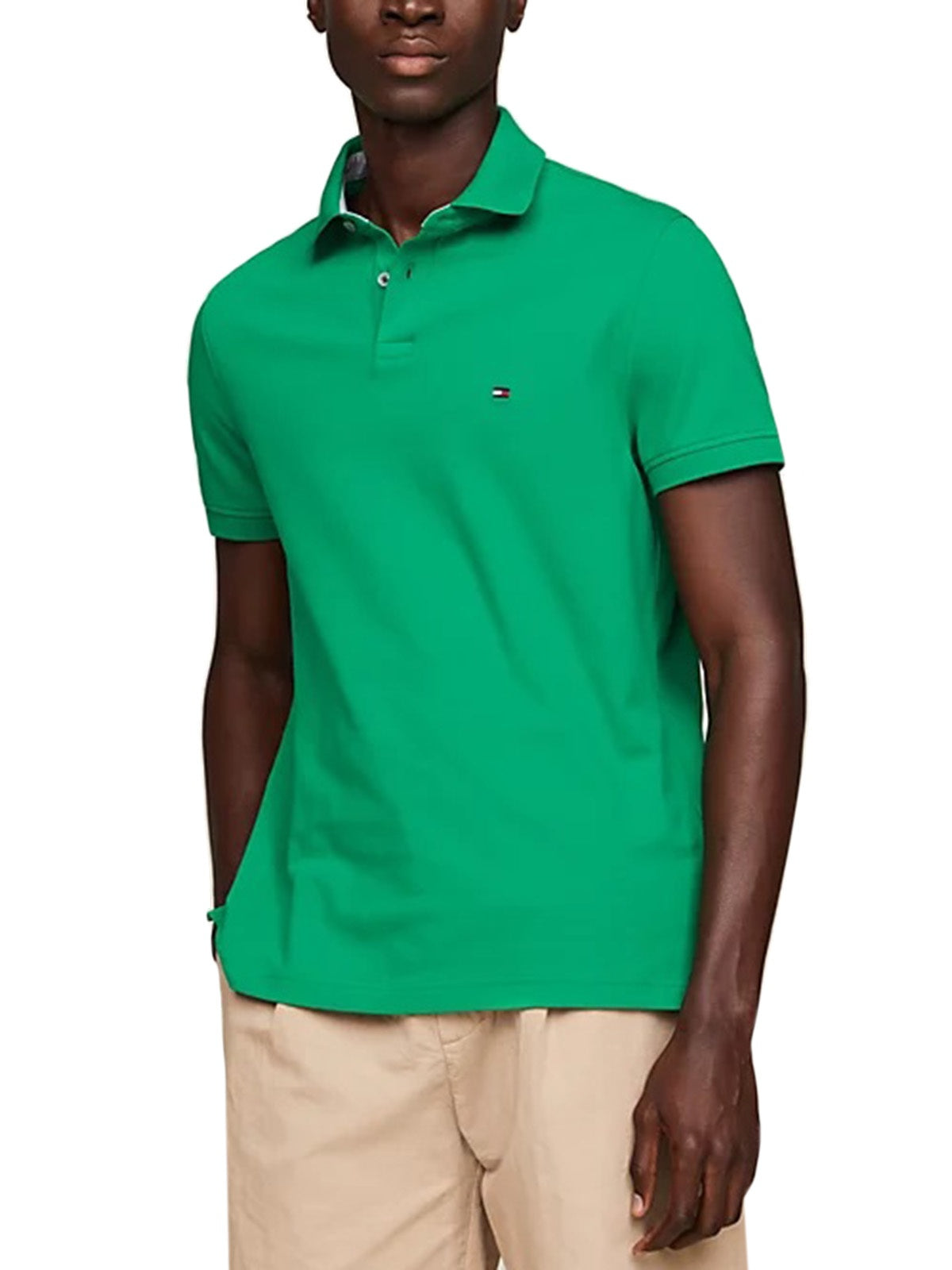 Polo Uomo Tommy Hilfiger - Polo 1985 Collection Regular Fit - Verde