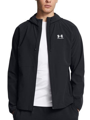 Giacche Uomo Under Armour - Giacca Ua Stretch Woven Windbreaker - Nero