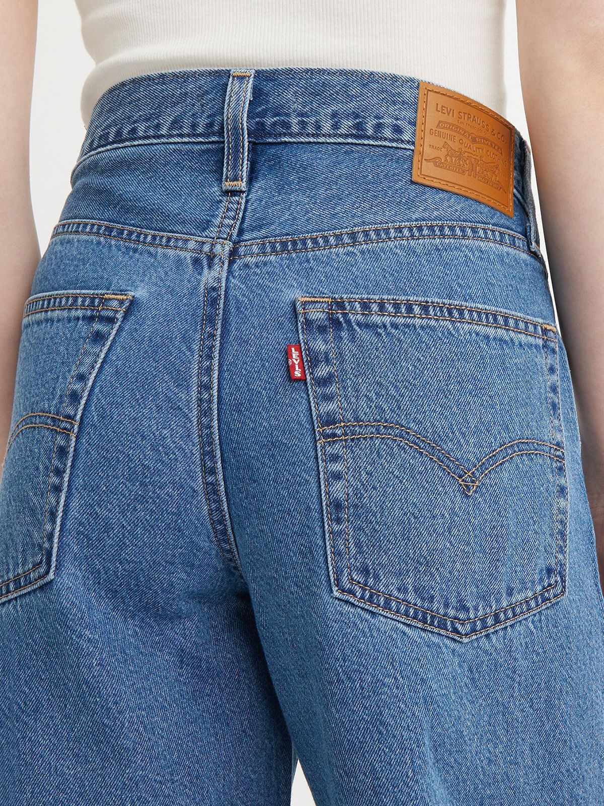 Jeans Donna Levi's - Dad Jeans Oversize - Blu
