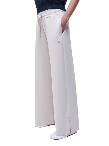 Pantaloni Donna Colmar - Pantalone Di Tuta Blend Cotton In Interlock - Beige