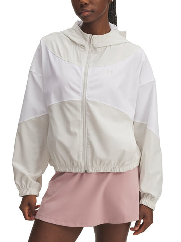 Giacche Donna Under Armour - Giacca Ua Rival Woven - Avorio