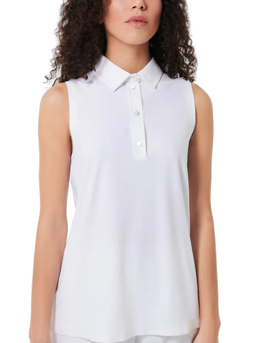 Polo Donna RRD - Oxford Sleeveless Wom Polo - Bianco