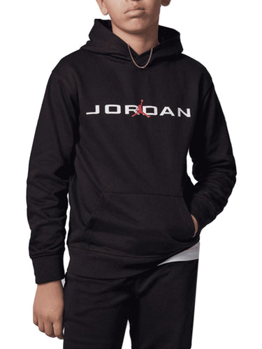 Felpe con cappuccio Ragazzi Unisex Jordan - Felpa Con Cappuccio Baseline In French Terry - Nero