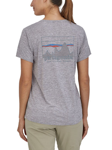 T-shirt Donna Patagonia - Capilene® Cool Daily Graphic T-Shirt - Grigio