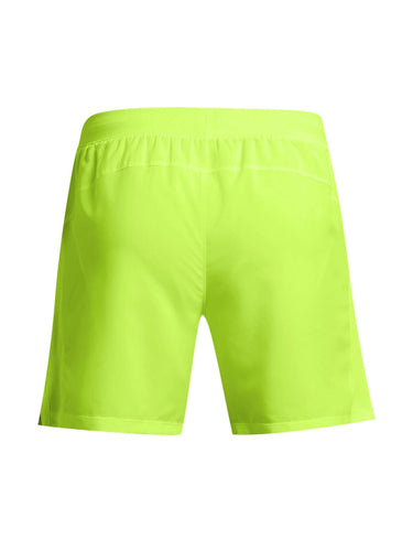 Pantaloncini Uomo Under Armour - Shorts Ua Launch 13 Cm - Giallo