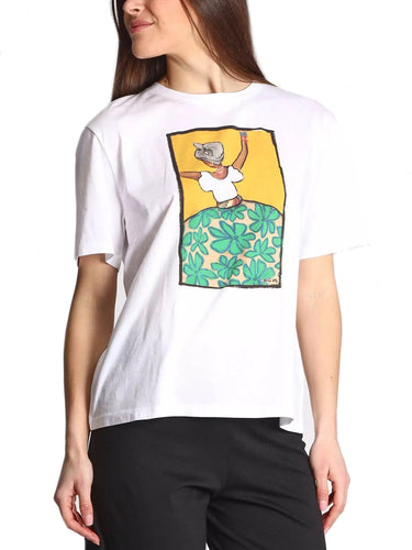 T-shirt Donna Niù - T-Shirt Salvador - Bianco