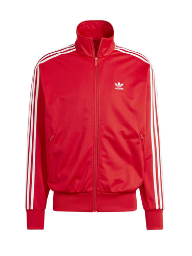 Felpe senza cappuccio Uomo Adidas - Track Top Adicolor Classics Firebird - Rosso