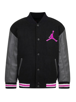 Giacche Ragazza Jordan - Jdn Jordan Varsity - Nero